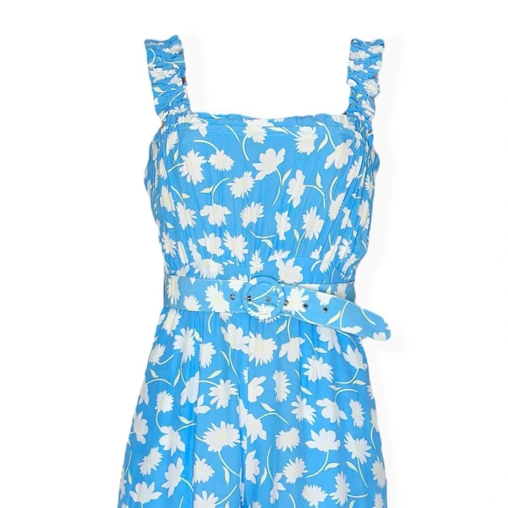 FAITHFULL THE BRAND Dolores Jumpsuit, Leyla Floral Print, XS - Picture 13 of 13